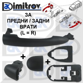 Дръжка външна врата Renault Megane Scenic